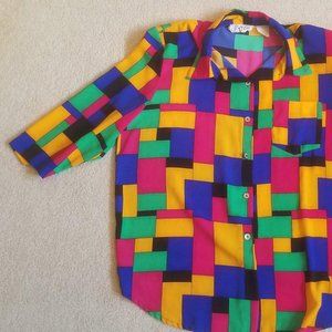 Vintage Quarter Sleeve Blouse